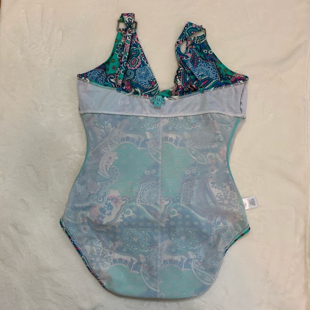 ASSETS By Sara Blakely, Spanx one piece swimsuit - Picture 4 of 6
